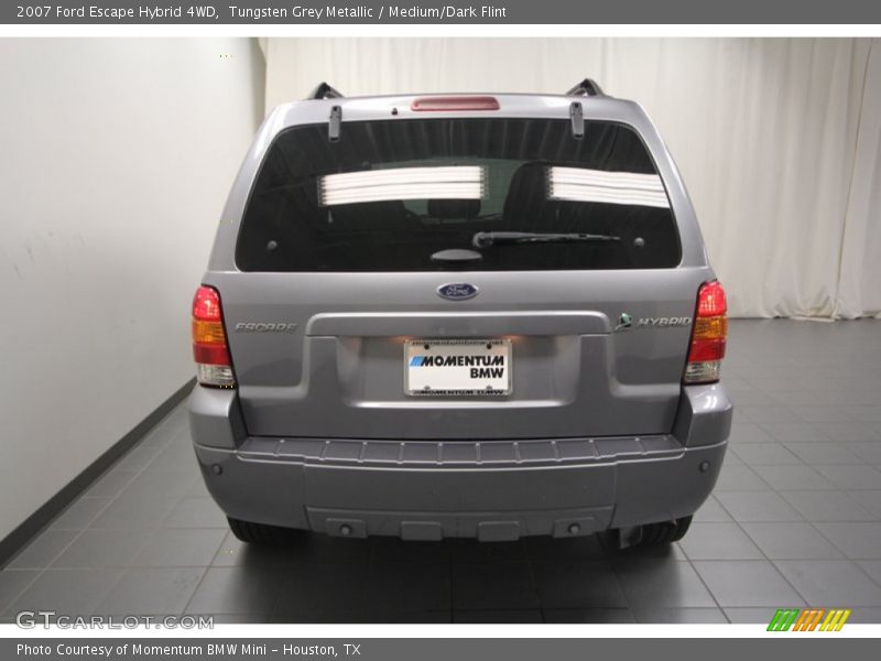 Tungsten Grey Metallic / Medium/Dark Flint 2007 Ford Escape Hybrid 4WD