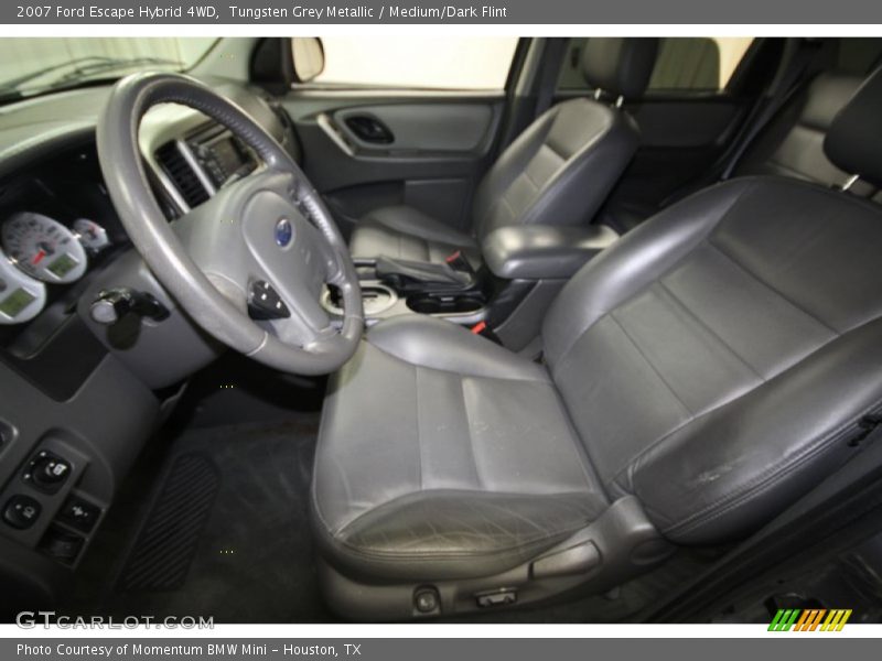Tungsten Grey Metallic / Medium/Dark Flint 2007 Ford Escape Hybrid 4WD