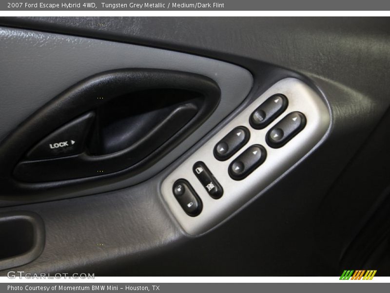 Tungsten Grey Metallic / Medium/Dark Flint 2007 Ford Escape Hybrid 4WD
