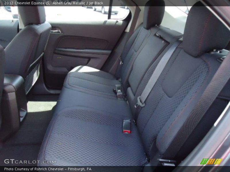 Ashen Gray Metallic / Jet Black 2012 Chevrolet Equinox LS