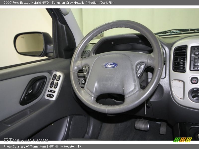 Tungsten Grey Metallic / Medium/Dark Flint 2007 Ford Escape Hybrid 4WD