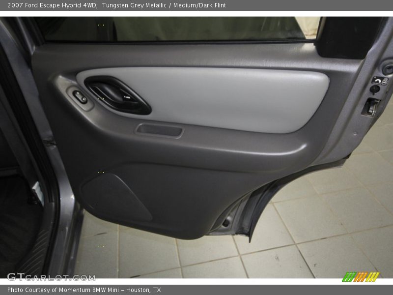 Tungsten Grey Metallic / Medium/Dark Flint 2007 Ford Escape Hybrid 4WD