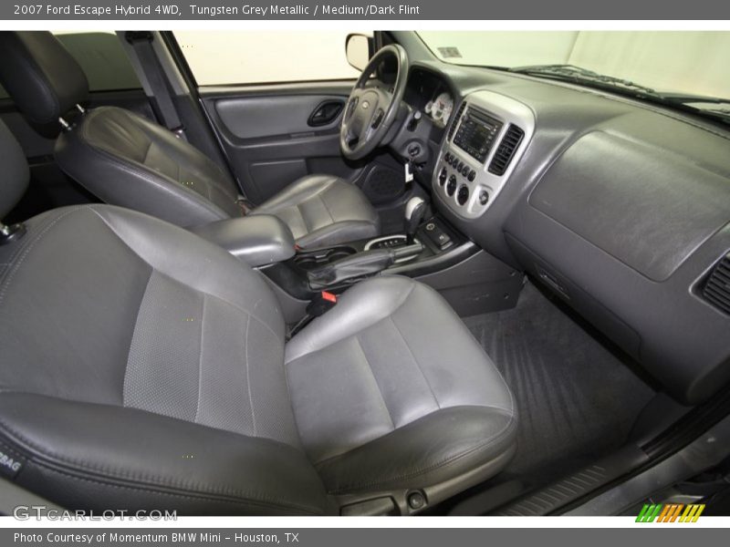 Tungsten Grey Metallic / Medium/Dark Flint 2007 Ford Escape Hybrid 4WD