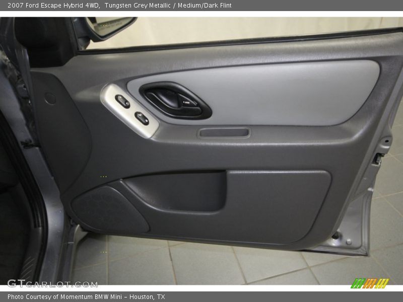 Tungsten Grey Metallic / Medium/Dark Flint 2007 Ford Escape Hybrid 4WD
