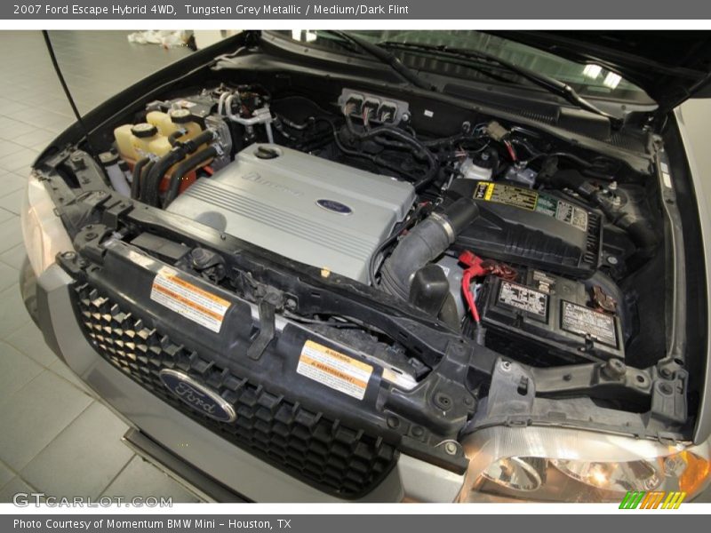 Tungsten Grey Metallic / Medium/Dark Flint 2007 Ford Escape Hybrid 4WD
