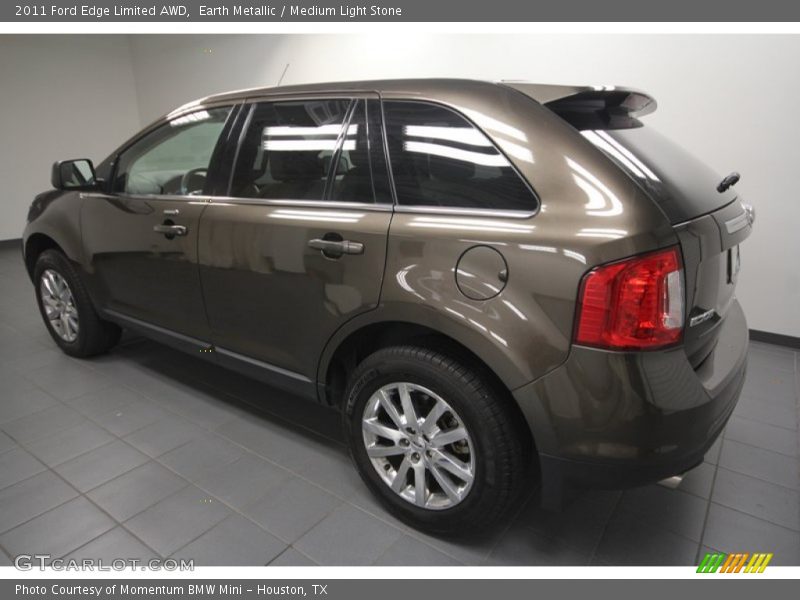 Earth Metallic / Medium Light Stone 2011 Ford Edge Limited AWD