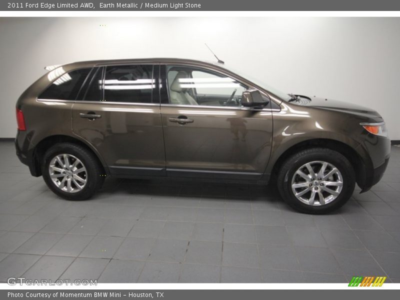 Earth Metallic / Medium Light Stone 2011 Ford Edge Limited AWD