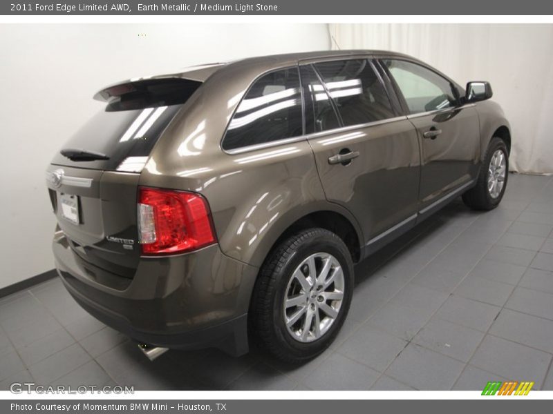 Earth Metallic / Medium Light Stone 2011 Ford Edge Limited AWD