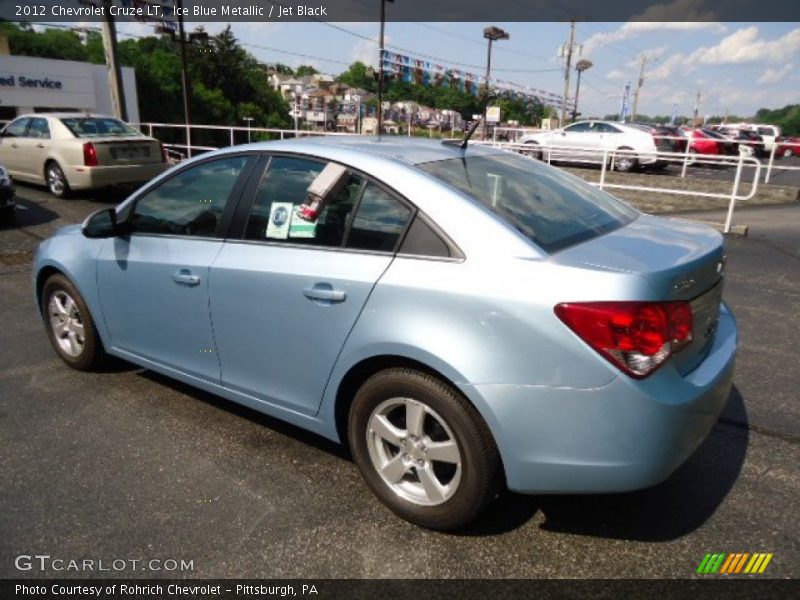 Ice Blue Metallic / Jet Black 2012 Chevrolet Cruze LT