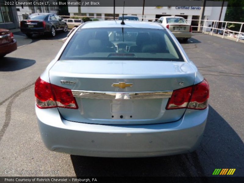 Ice Blue Metallic / Jet Black 2012 Chevrolet Cruze LT