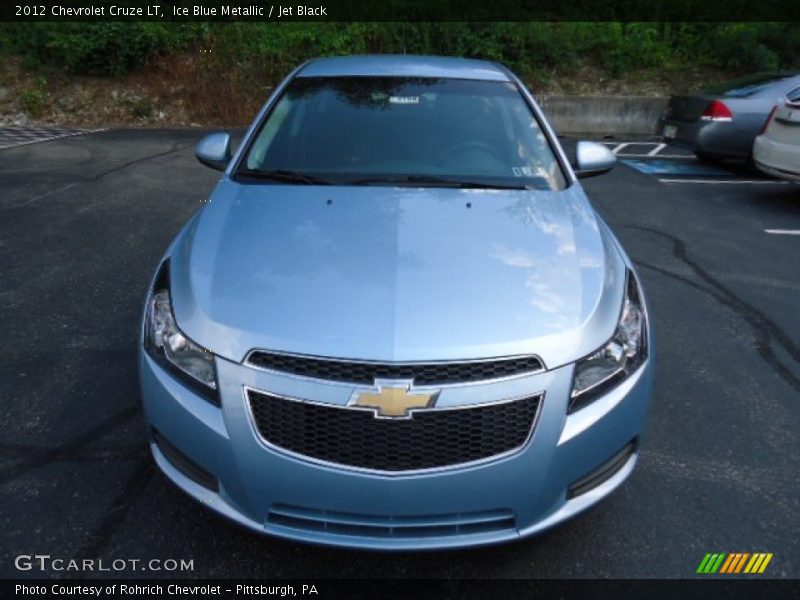 Ice Blue Metallic / Jet Black 2012 Chevrolet Cruze LT