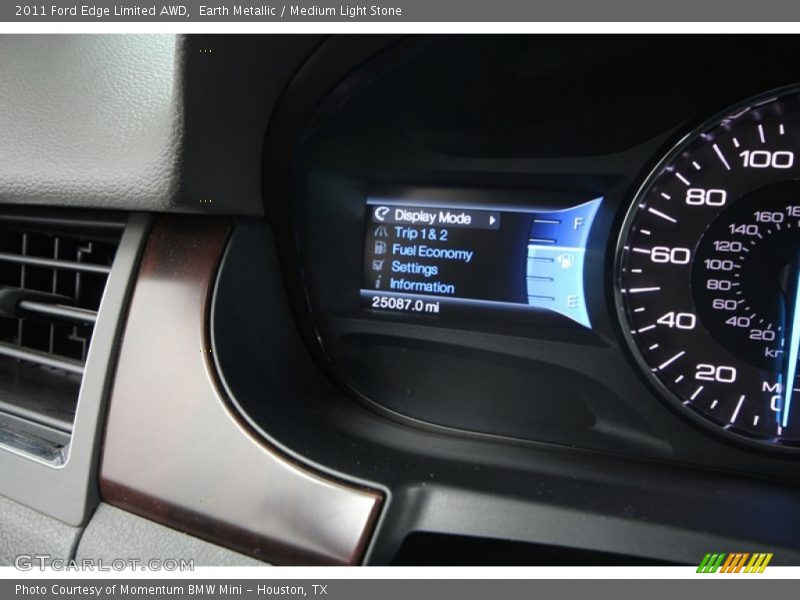 Earth Metallic / Medium Light Stone 2011 Ford Edge Limited AWD