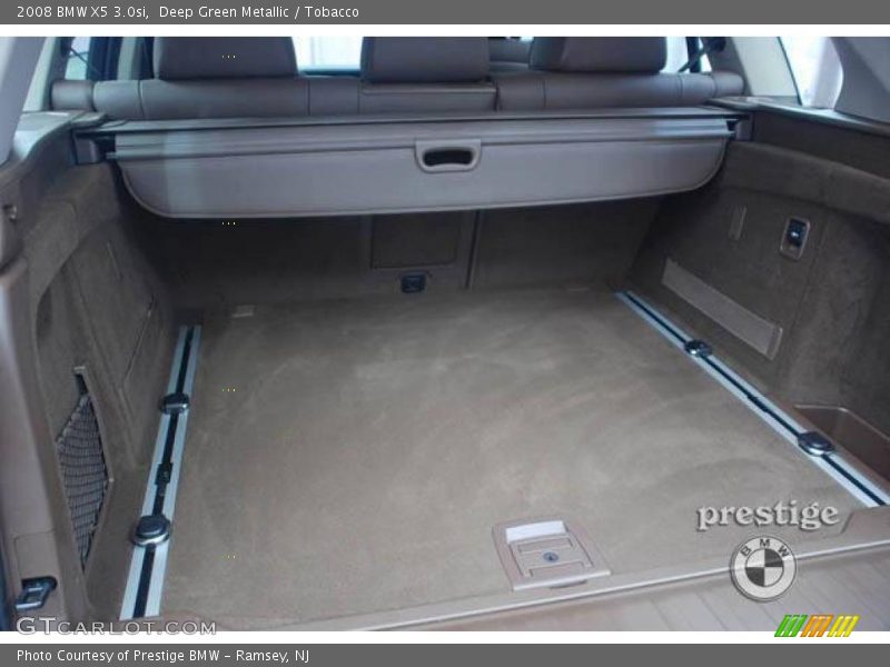 Deep Green Metallic / Tobacco 2008 BMW X5 3.0si