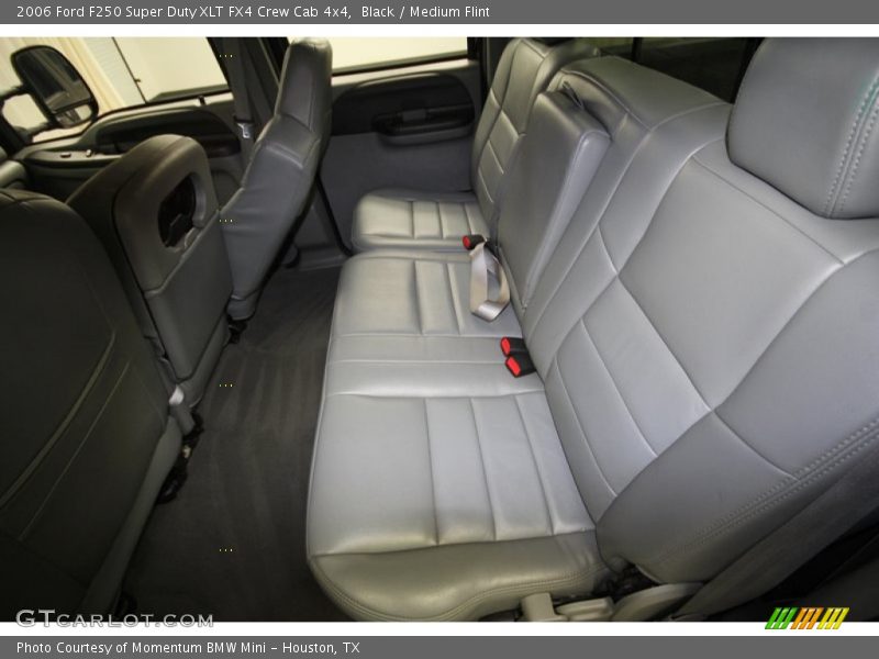 Rear Seat of 2006 F250 Super Duty XLT FX4 Crew Cab 4x4