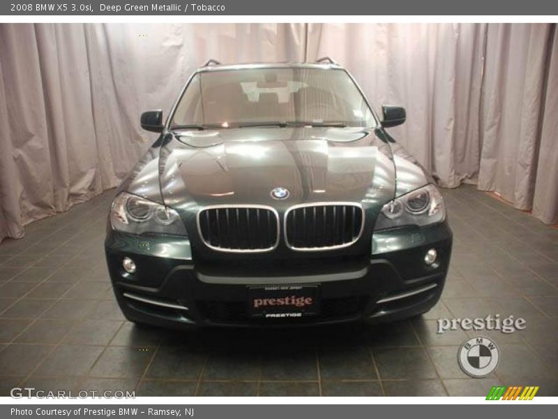 Deep Green Metallic / Tobacco 2008 BMW X5 3.0si