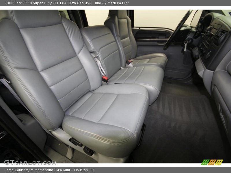Black / Medium Flint 2006 Ford F250 Super Duty XLT FX4 Crew Cab 4x4