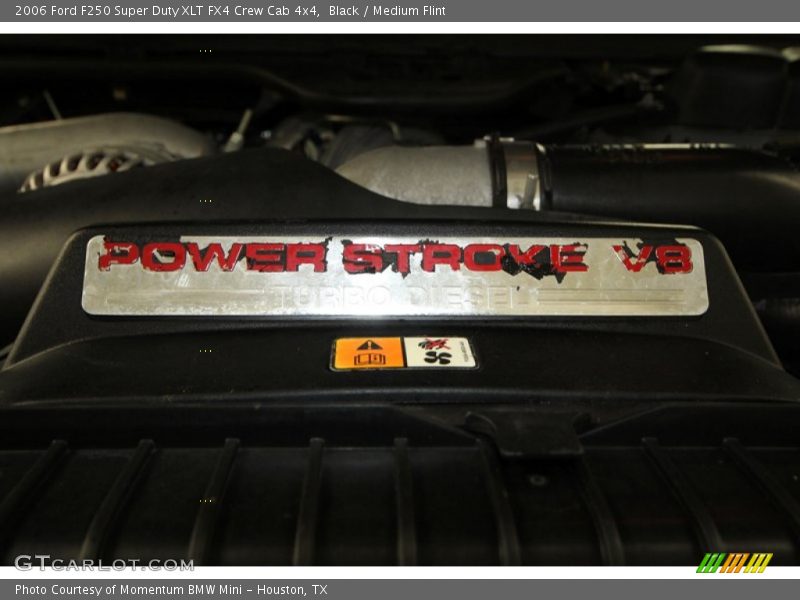 Black / Medium Flint 2006 Ford F250 Super Duty XLT FX4 Crew Cab 4x4