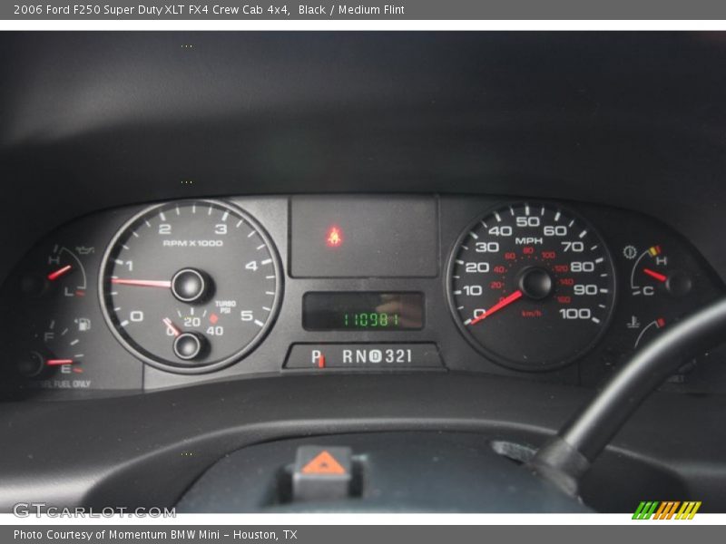  2006 F250 Super Duty XLT FX4 Crew Cab 4x4 XLT FX4 Crew Cab 4x4 Gauges