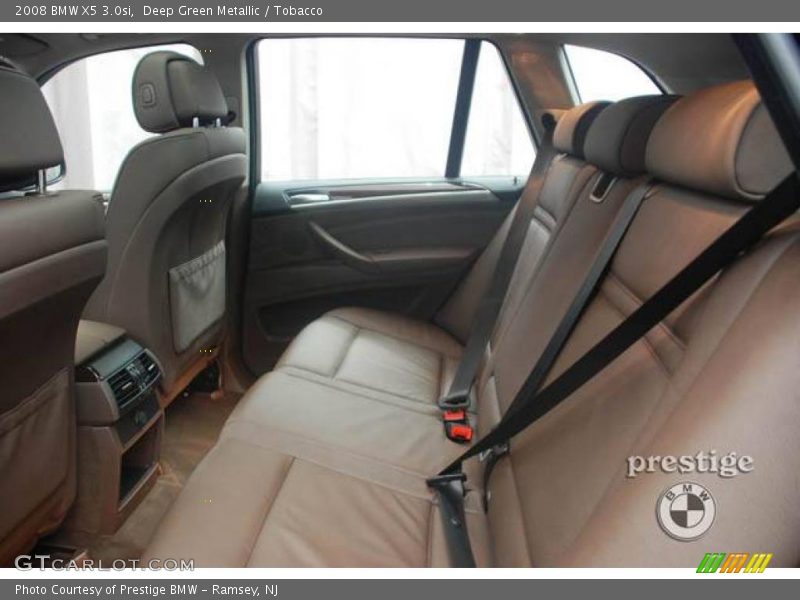 Deep Green Metallic / Tobacco 2008 BMW X5 3.0si