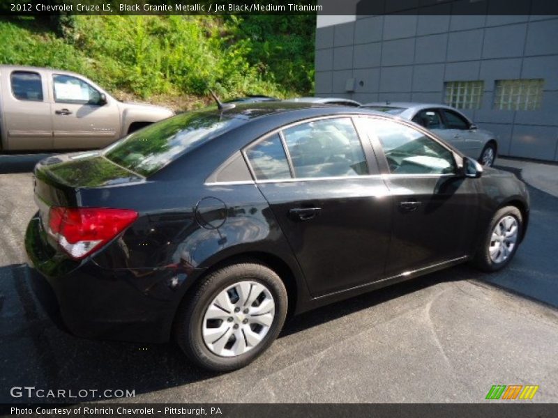 Black Granite Metallic / Jet Black/Medium Titanium 2012 Chevrolet Cruze LS