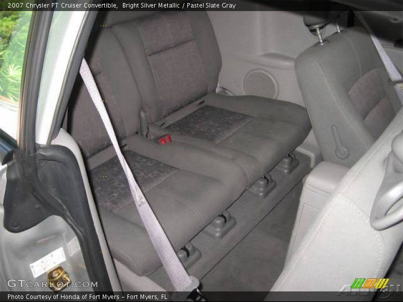 Bright Silver Metallic / Pastel Slate Gray 2007 Chrysler PT Cruiser Convertible