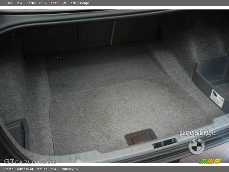 Jet Black / Beige 2009 BMW 3 Series 328xi Sedan