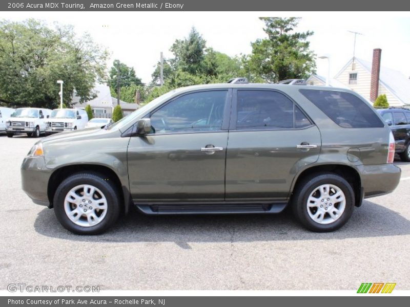 Amazon Green Metallic / Ebony 2006 Acura MDX Touring