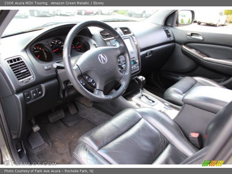 Amazon Green Metallic / Ebony 2006 Acura MDX Touring
