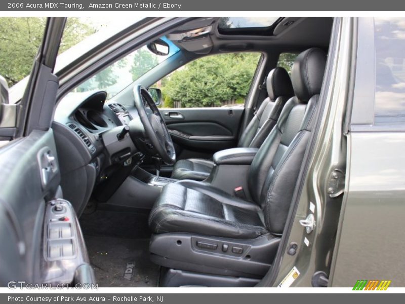 Amazon Green Metallic / Ebony 2006 Acura MDX Touring