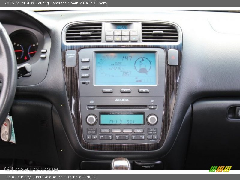 Amazon Green Metallic / Ebony 2006 Acura MDX Touring