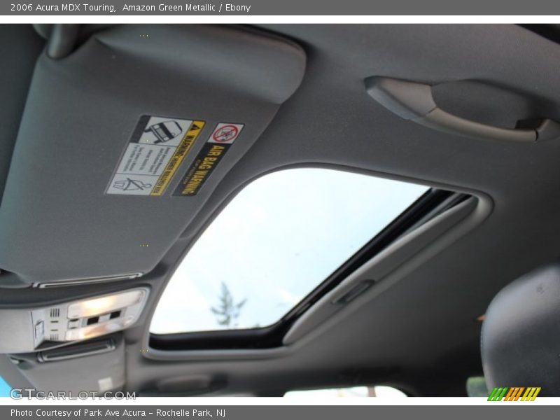 Amazon Green Metallic / Ebony 2006 Acura MDX Touring