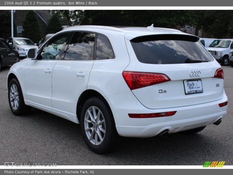 Ibis White / Black 2009 Audi Q5 3.2 Premium quattro
