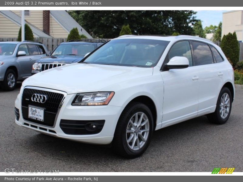 Ibis White / Black 2009 Audi Q5 3.2 Premium quattro