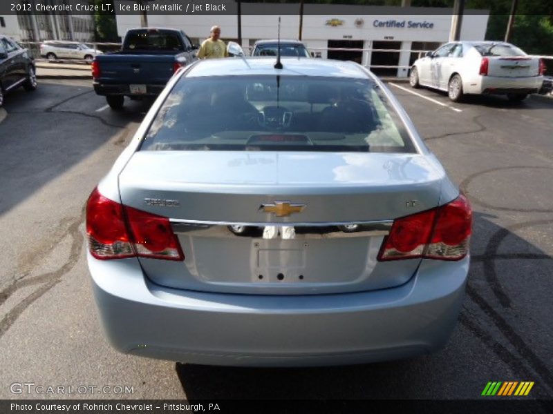 Ice Blue Metallic / Jet Black 2012 Chevrolet Cruze LT