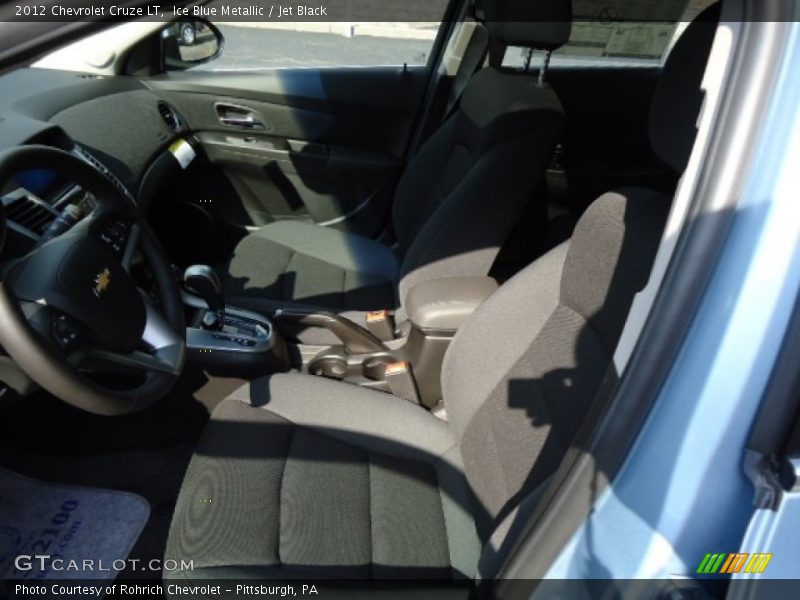 Ice Blue Metallic / Jet Black 2012 Chevrolet Cruze LT