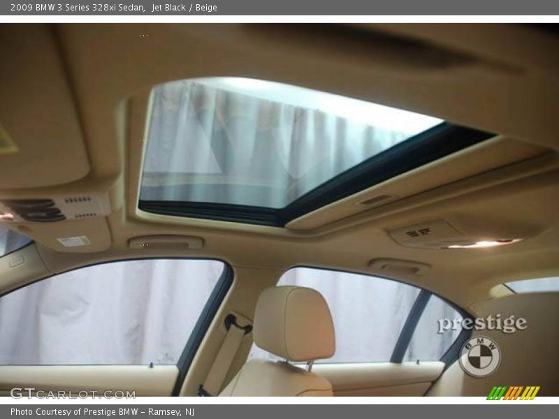 Jet Black / Beige 2009 BMW 3 Series 328xi Sedan