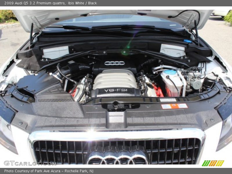Ibis White / Black 2009 Audi Q5 3.2 Premium quattro