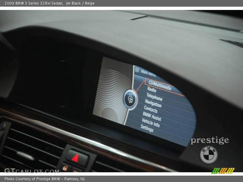 Jet Black / Beige 2009 BMW 3 Series 328xi Sedan