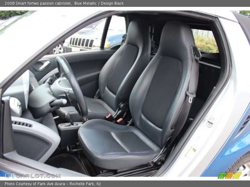 Blue Metallic / Design Black 2008 Smart fortwo passion cabriolet