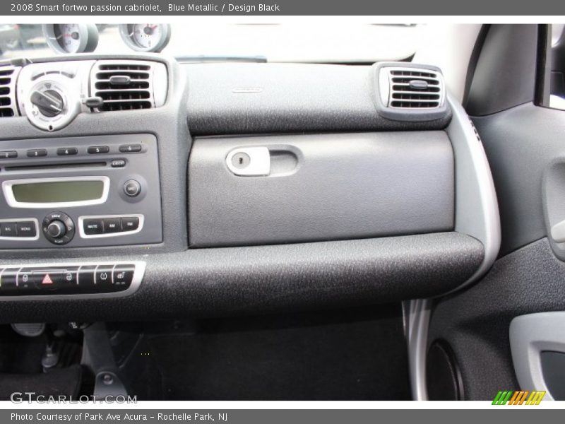 Blue Metallic / Design Black 2008 Smart fortwo passion cabriolet