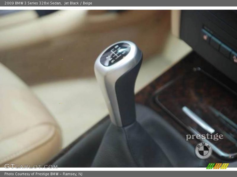 Jet Black / Beige 2009 BMW 3 Series 328xi Sedan