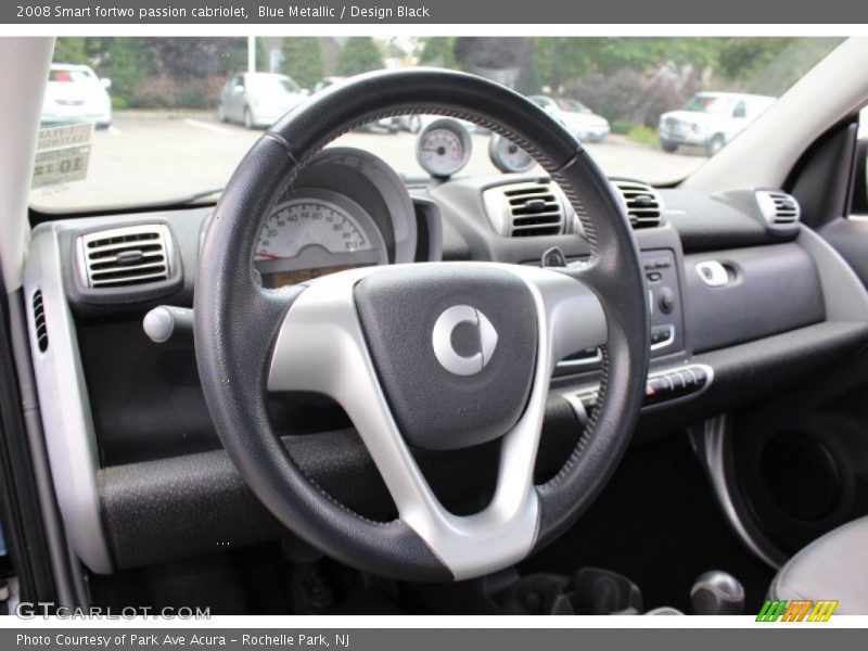 Blue Metallic / Design Black 2008 Smart fortwo passion cabriolet