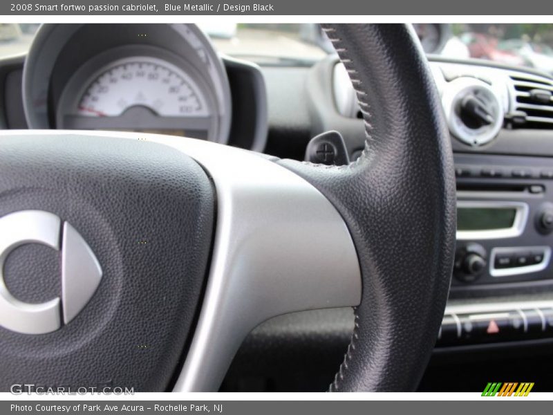 Blue Metallic / Design Black 2008 Smart fortwo passion cabriolet