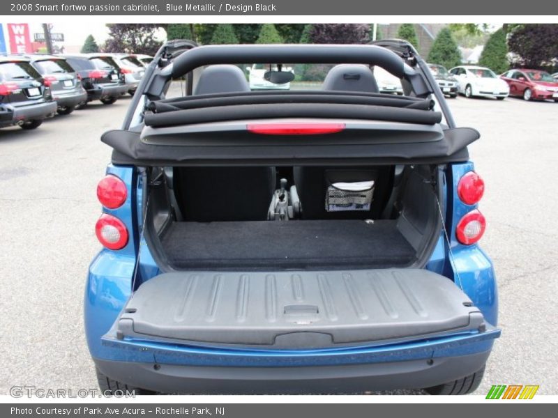 Blue Metallic / Design Black 2008 Smart fortwo passion cabriolet
