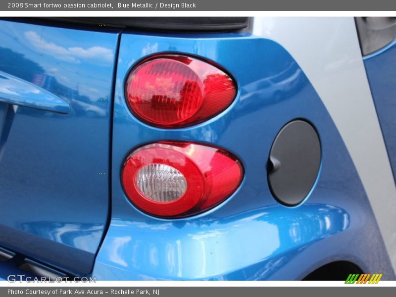 Blue Metallic / Design Black 2008 Smart fortwo passion cabriolet