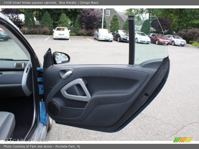 Blue Metallic / Design Black 2008 Smart fortwo passion cabriolet