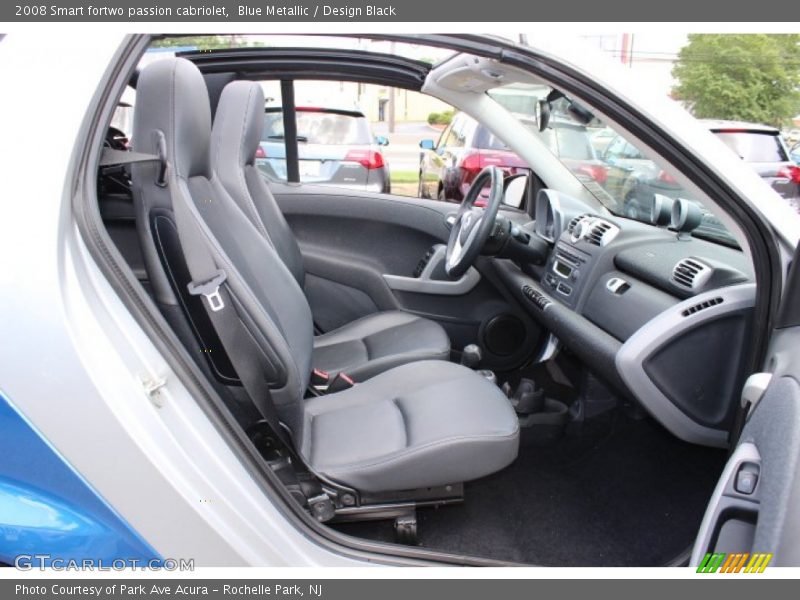 Blue Metallic / Design Black 2008 Smart fortwo passion cabriolet