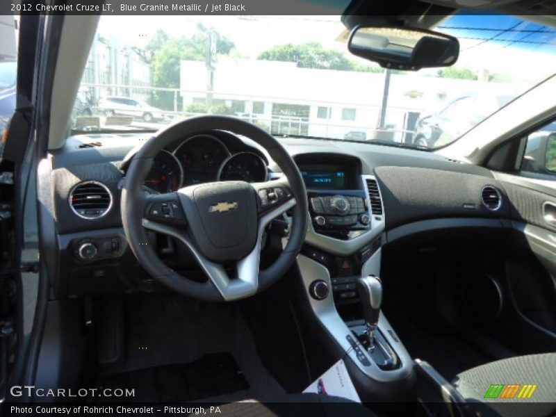 Blue Granite Metallic / Jet Black 2012 Chevrolet Cruze LT