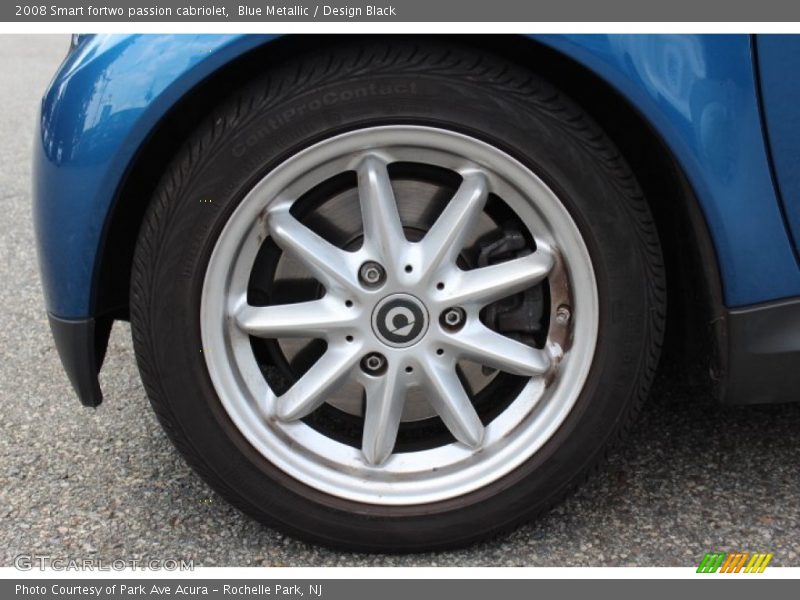 Blue Metallic / Design Black 2008 Smart fortwo passion cabriolet