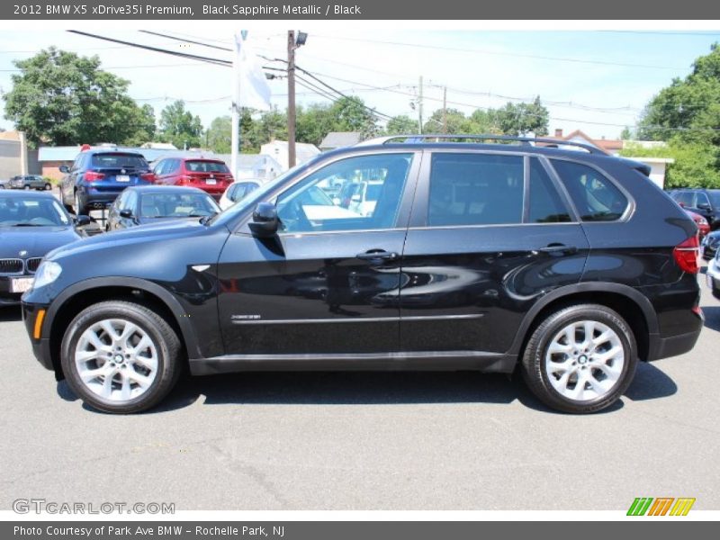 Black Sapphire Metallic / Black 2012 BMW X5 xDrive35i Premium